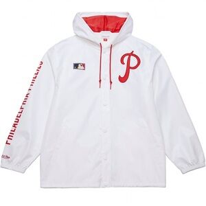Mitchell & Ness Phillies Windbreaker - Philly Sports gear